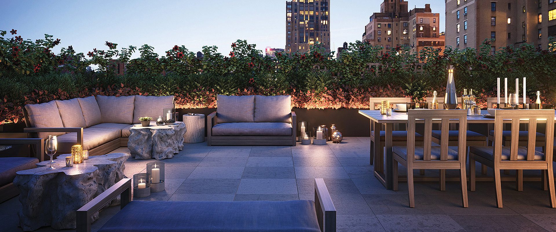 Rooftop Garden with Sweeping City Views
